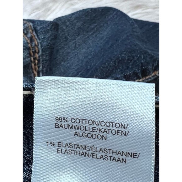 Silver Jeans Men’s Zac 38x32 (40x31) Dark Blue Denim Relaxed Bootcut Jeans - Picture 7 of 8